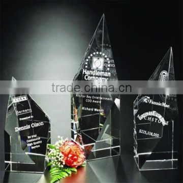 New design noble crystal trophy award