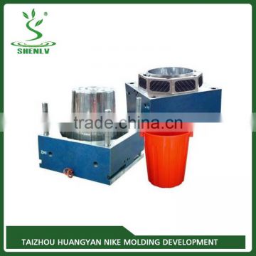 China Latest best selling and low price professional plastic waste paper bin injection mould