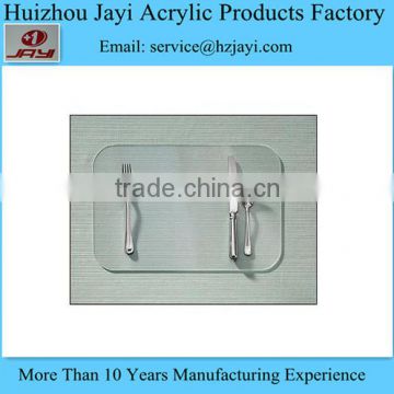 Acrylic Plastic Products 11Inch by 17 Inch Placemats Clear