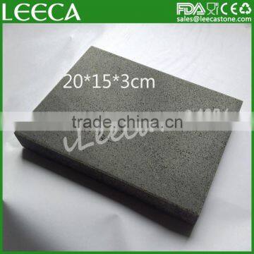 hot leeca stone/ lava grill stone/ 3cm thickness