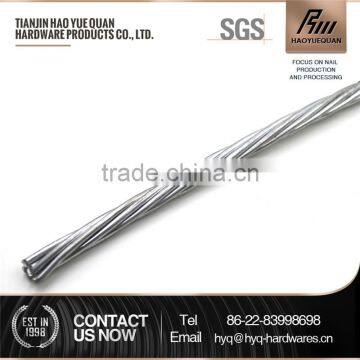 galvanized steel strand wire price swaged steel cable