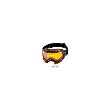 Customized / OEM PC + UV and TPU Snow Ski Goggles With Rotatable Side Buckles