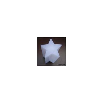 Five pointed star LED candle light