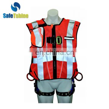 safety reflective motorcycle vests with pockets for man