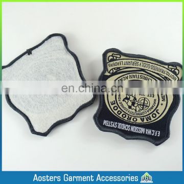 private custom label clothing woven badges