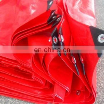 red color waterproof pe sheet for lorry/truck cover