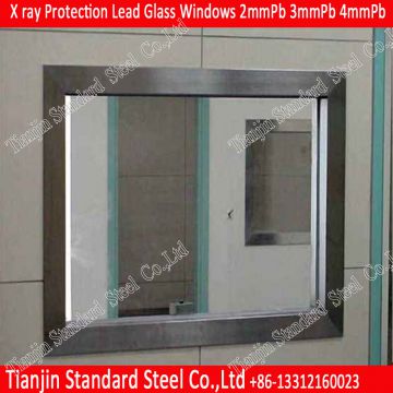 Luggage Inspection Lead Screen With 2mmPb Lead Glass Window