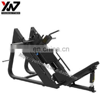 Leg Press & Hack Squat Machine / Dual Functional Fitness Equipment