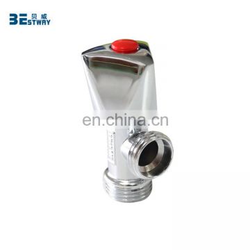 Short delivery date toilet angle valve High Pressure Toilet Water 90 Degree 1/2 Brass Angle