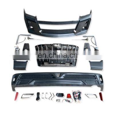 Car Accessories Body Kits Front Bumper Grill Rear Bumper for Hiace 2012-2018