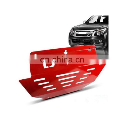 Wholesale Durable red steel DMAX Engine Bash Plate Guard skid plates for D-MAX Skid Plate