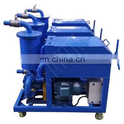 Multifunction Plate Press Oil Purifier For Lubricating Oil Filtration Hydraulic Oil Filtration Machine