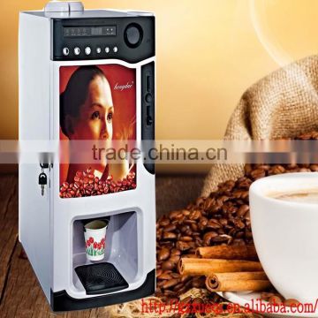 2015 Automatic commercial snack and drink vending machine with instant coffee dispenser