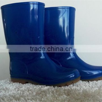 China fashion men safety boots used in rainly day