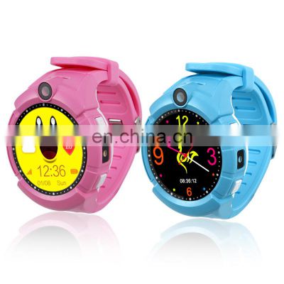Fancy smartwatch for kids baby wristwatches OEM Q610S Round shape wristband watch for sport