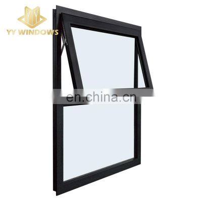 Modern design soundproof residential metal awnings aluminum awning window for house