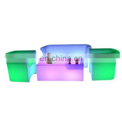 led illuminated night club couch / nightclub sofa