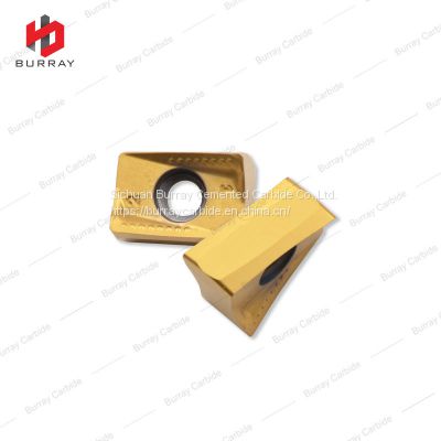 ANHX160708R-M Carbide Milling Insert with Yellow Coated