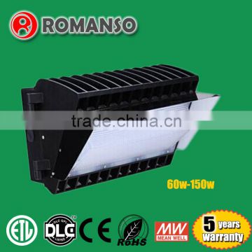 High lumen outdoor flood light wall pack light led 60w 80w 120w 150w with 5 years warranty                        
                                                                                Supplier's Choice