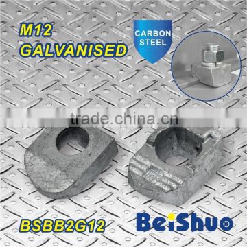BSBB2G12 made in China steel beam clamp connector galvanised pipes connectors