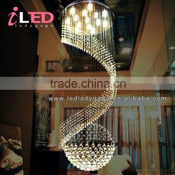 Pendant chandelier lamps for hotel