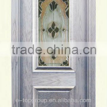 Saudi Aribia glass wooden door