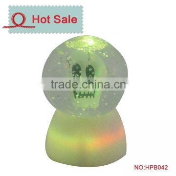 Mini Halloween water globes with led decoration