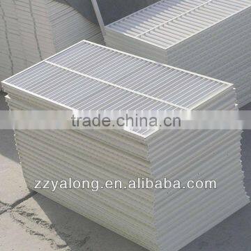Composite Fixed FRP Window Louver , 80mm Blade