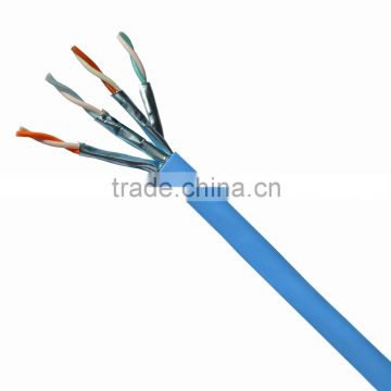 Network cable U/FTP cat6a LSZH BLUE