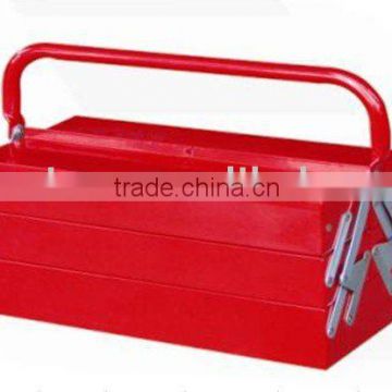Cold rolled steel tool box with interlayer