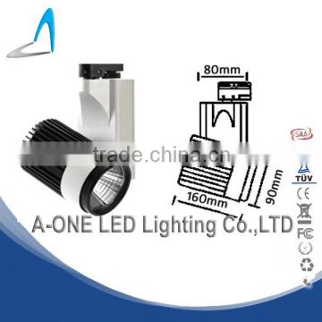 European standard 4-pin dimmable 40w led track light & high power sharp 40w track led light
