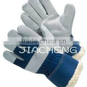 cow split glove,leather glove ,boa glove HOT