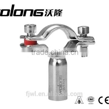 round stainless steel pipe holder