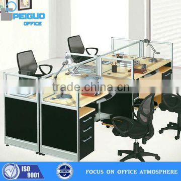 Wooden Table/Top China Furniture/Movable Glass Partitions PG-T3-04C