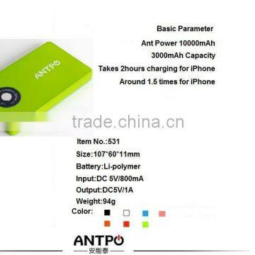 Shenzhen manufactory portable power bank for gionee mobile phone charger