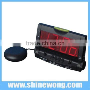 Vibrating Alarm Clock with Bed Shaker/Big LED Alarm Clock