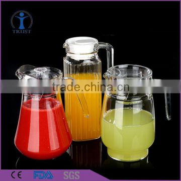 wholesale good quality cheap price decorative water/juice glass pitcher                        
                                                Quality Choice