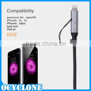 The high quality multi and micro usb cable for mobile phone charger cable