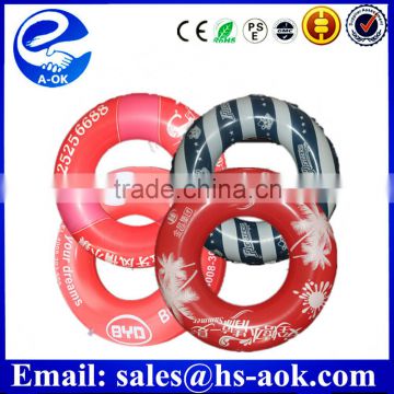 2016 high quality safety,plastic PVC swimming laps, inflatable swim ring