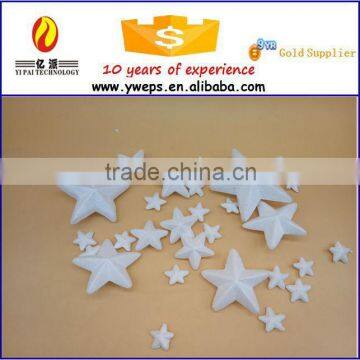 Wholesale foam star shape / white polystyrene foam star model