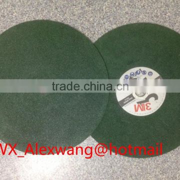 14'' high grinding rate resin wheels for cutting metal stainless steel