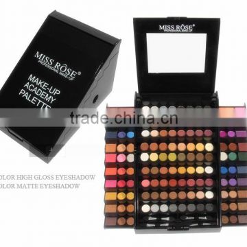MISS ROSE 132 colors comestic makeup eyeshadow EyeShadows palatte miss rose makeup kit