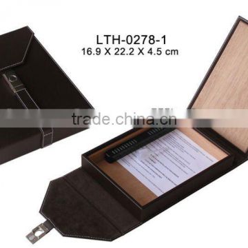custom leather travel cigar case