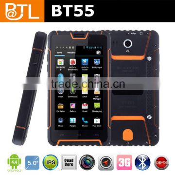 BATL BT55 sunlight readable fingerprint waterproof ip 68 rugged smart mobile phone