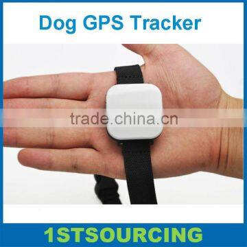 Mini Dog GPS Tracker with real-time tracking