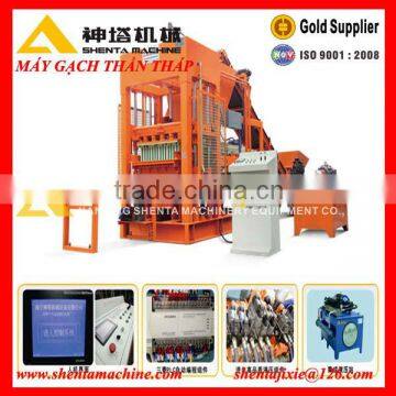 Shenta QT10-15 automatic cement concrete brick block making machine