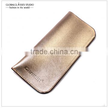 High Quality Delicate Pu Eyewear Pouch Imitate Leather Mobile Phone Bag Eyeglasses Pouch 001