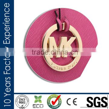 Factory direct sell metal lasering tag for decoration
