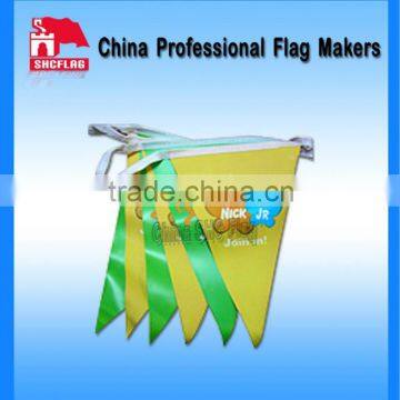 Promotional custom printed cheap plastic bunting