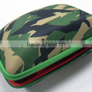 Selective good quailty military fabric New beauty box eva vanity case